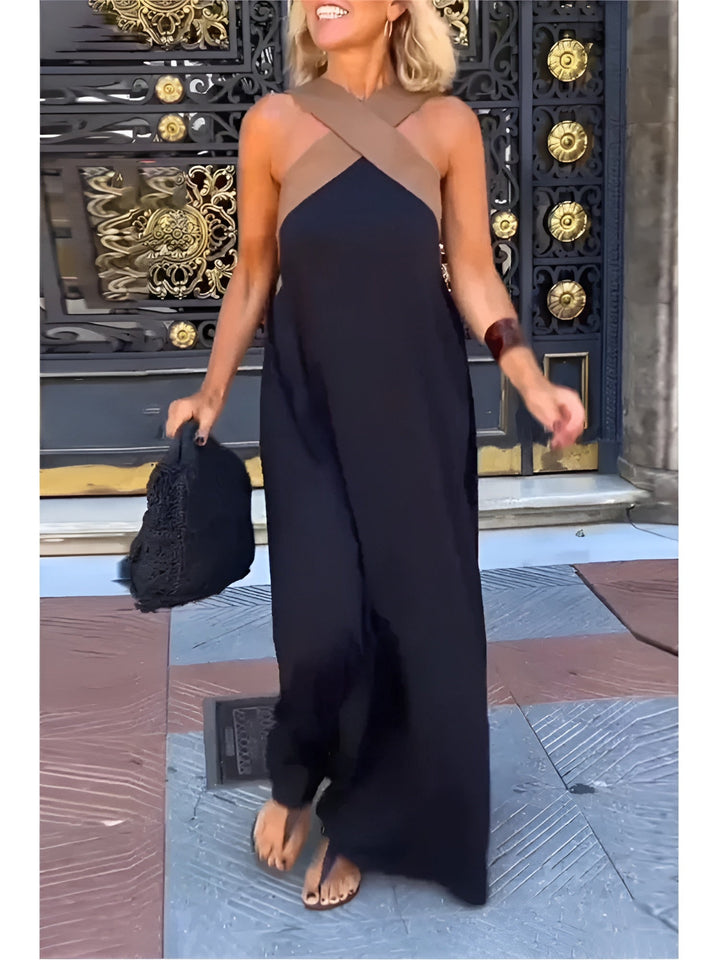 Delphine - jurk met kruisvorm